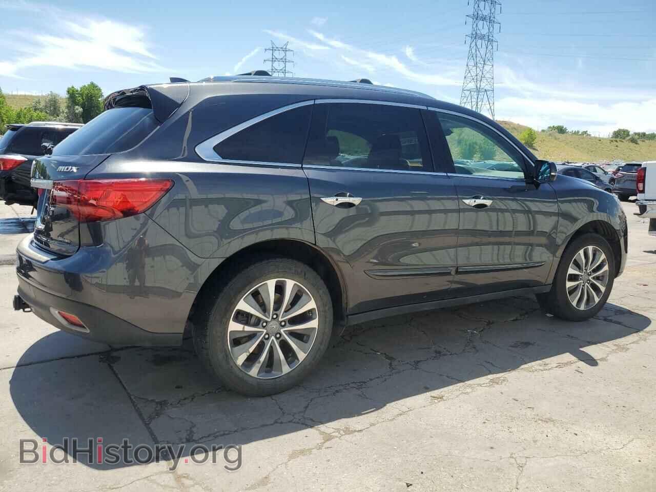2014 ACURA MDX - VIN: 5FRYD4H41EB037975 - Фото 3