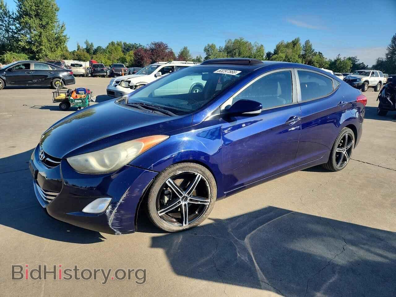 Photo 5NPDH4AE9DH207992 - HYUNDAI ELANTRA 2013