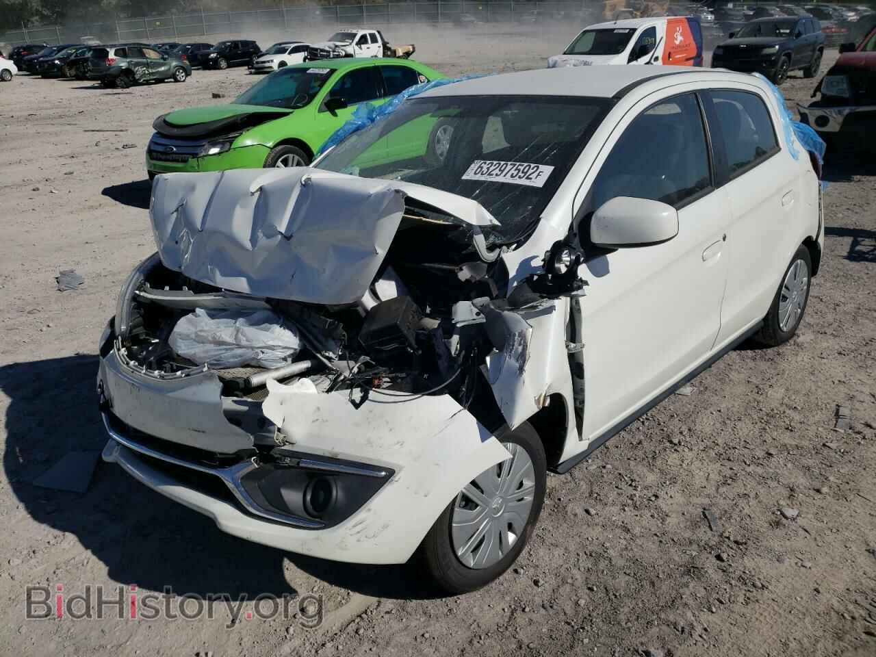 2019 MITSUBISHI MIRAGE - VIN: ML32A3HJ7KH016272 - Фото 2