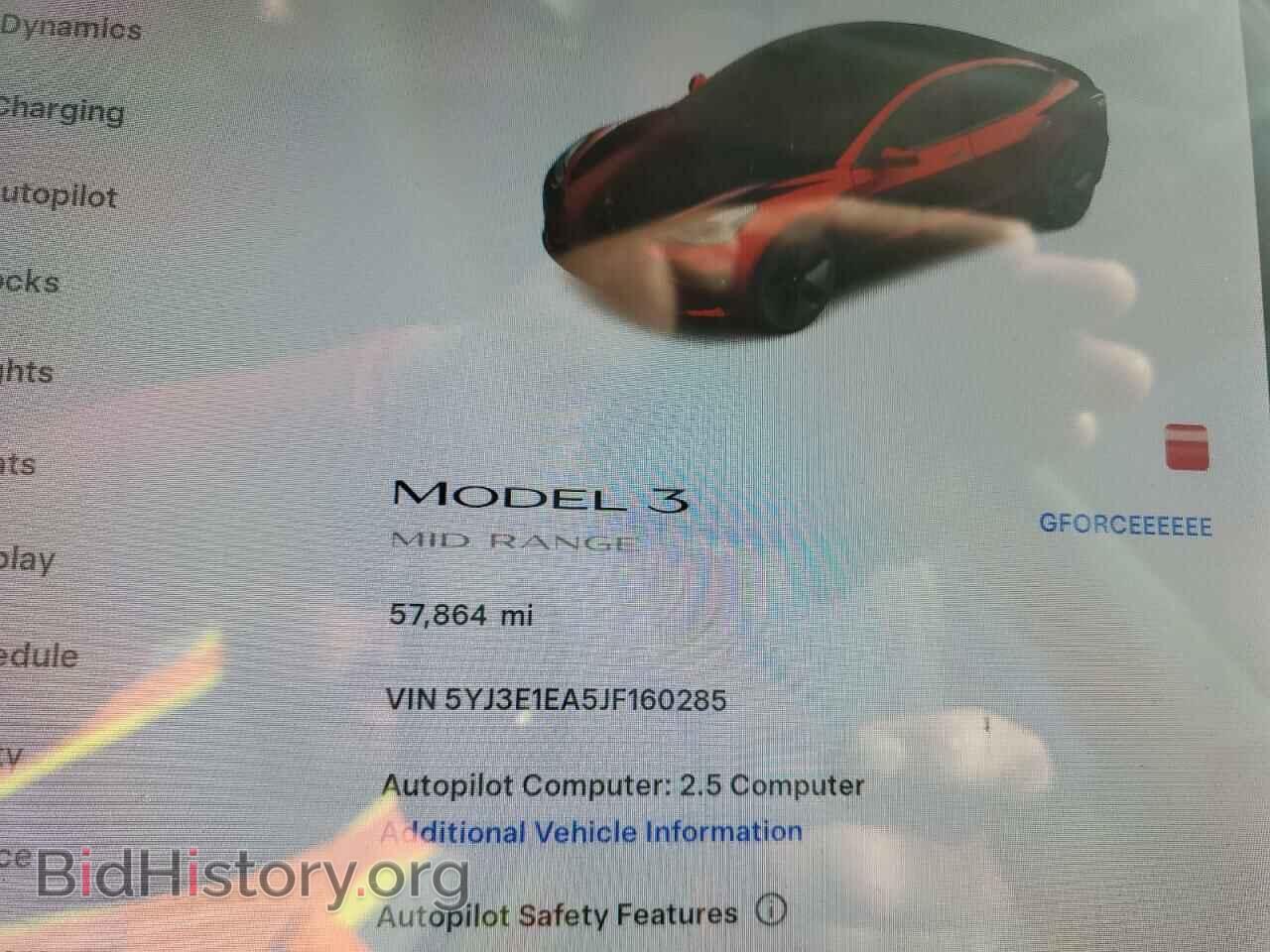2018 TESLA MODEL 3 - VIN: 5YJ3E1EA5JF160285 - Фото 9