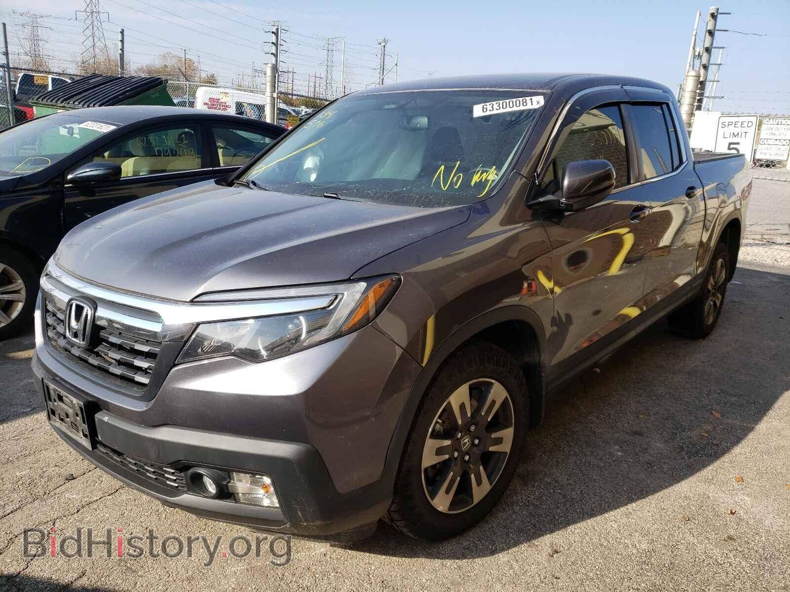 2018 HONDA RIDGELINE - VIN: 5FPYK3F67JB016619 - Фото 2