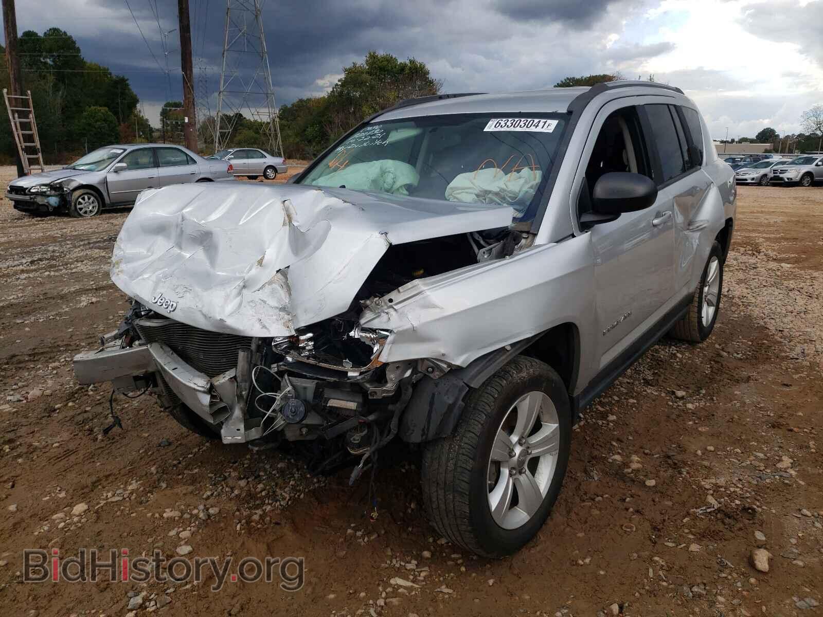 2012 JEEP COMPASS - VIN: 1C4NJCBA1CD722830 - Photo 2