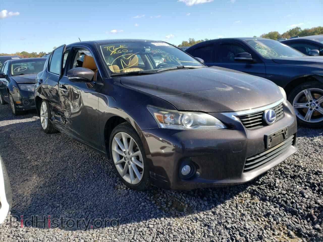 Photo JTHKD5BH9C2078765 - LEXUS CT 200 2012