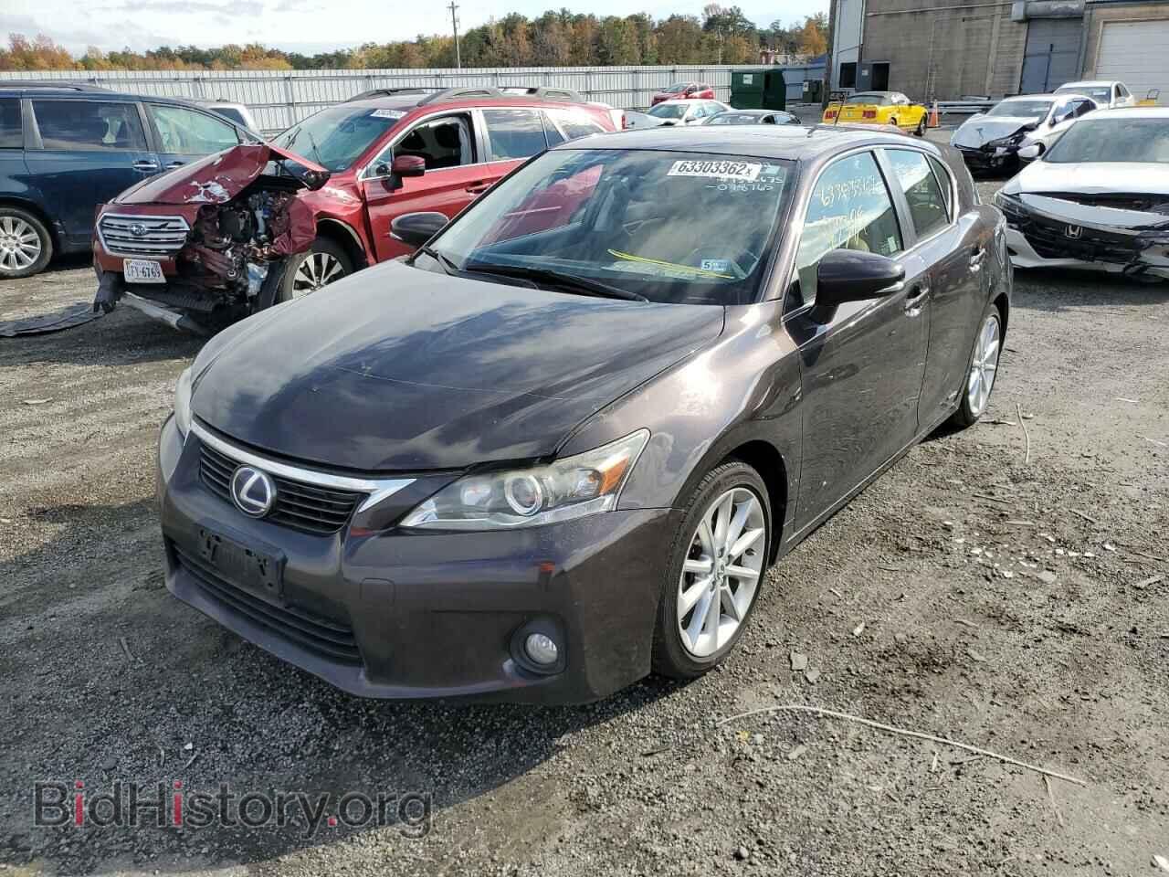 2012 LEXUS CT 200 - VIN: JTHKD5BH9C2078765 - Фото 2