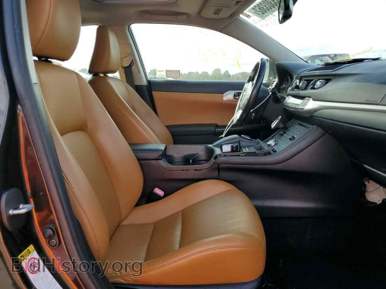2012 LEXUS CT 200 - VIN: JTHKD5BH9C2078765 - Фото 5