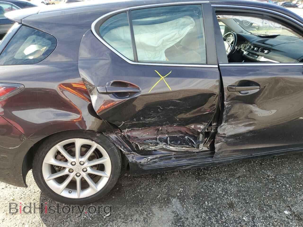 2012 LEXUS CT 200 - VIN: JTHKD5BH9C2078765 - Фото 9