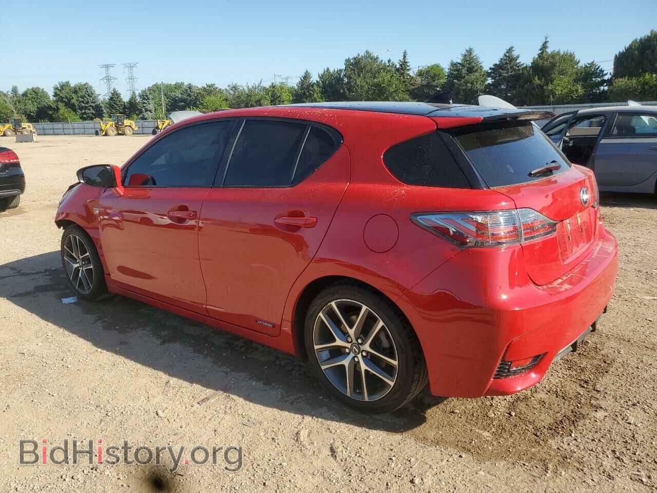 2014 LEXUS CT 200 - VIN: JTHKD5BH7E2187616 - Фото 2