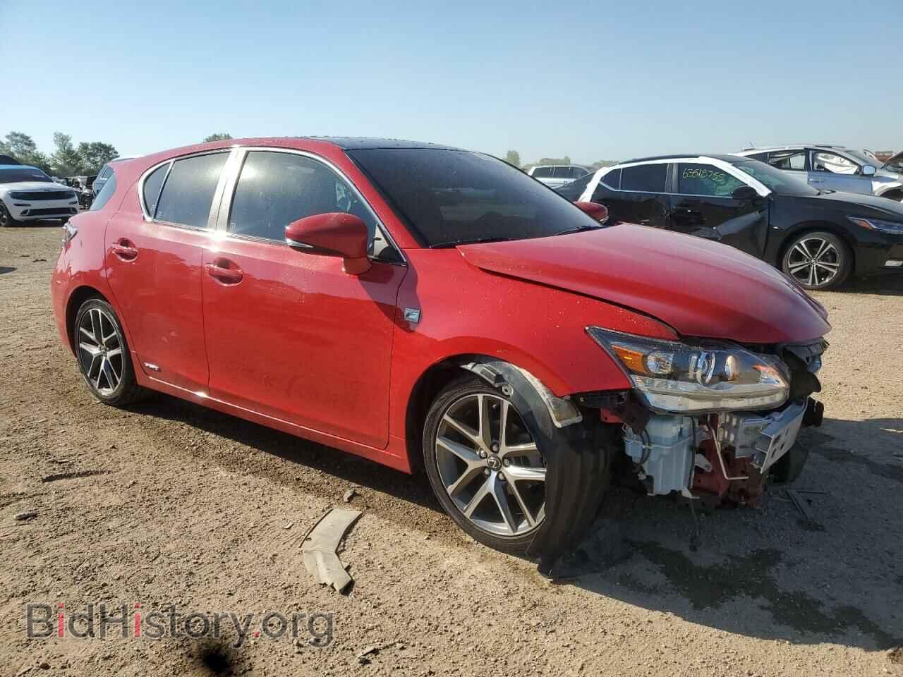 2014 LEXUS CT 200 - VIN: JTHKD5BH7E2187616 - Фото 4