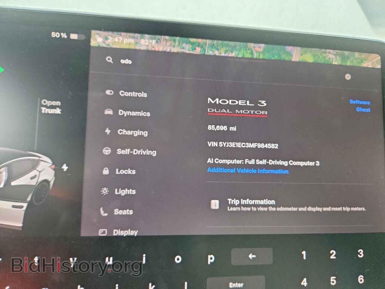 2021 TESLA MODEL 3 - VIN: 5YJ3E1EC3MF984582 - Photo 9