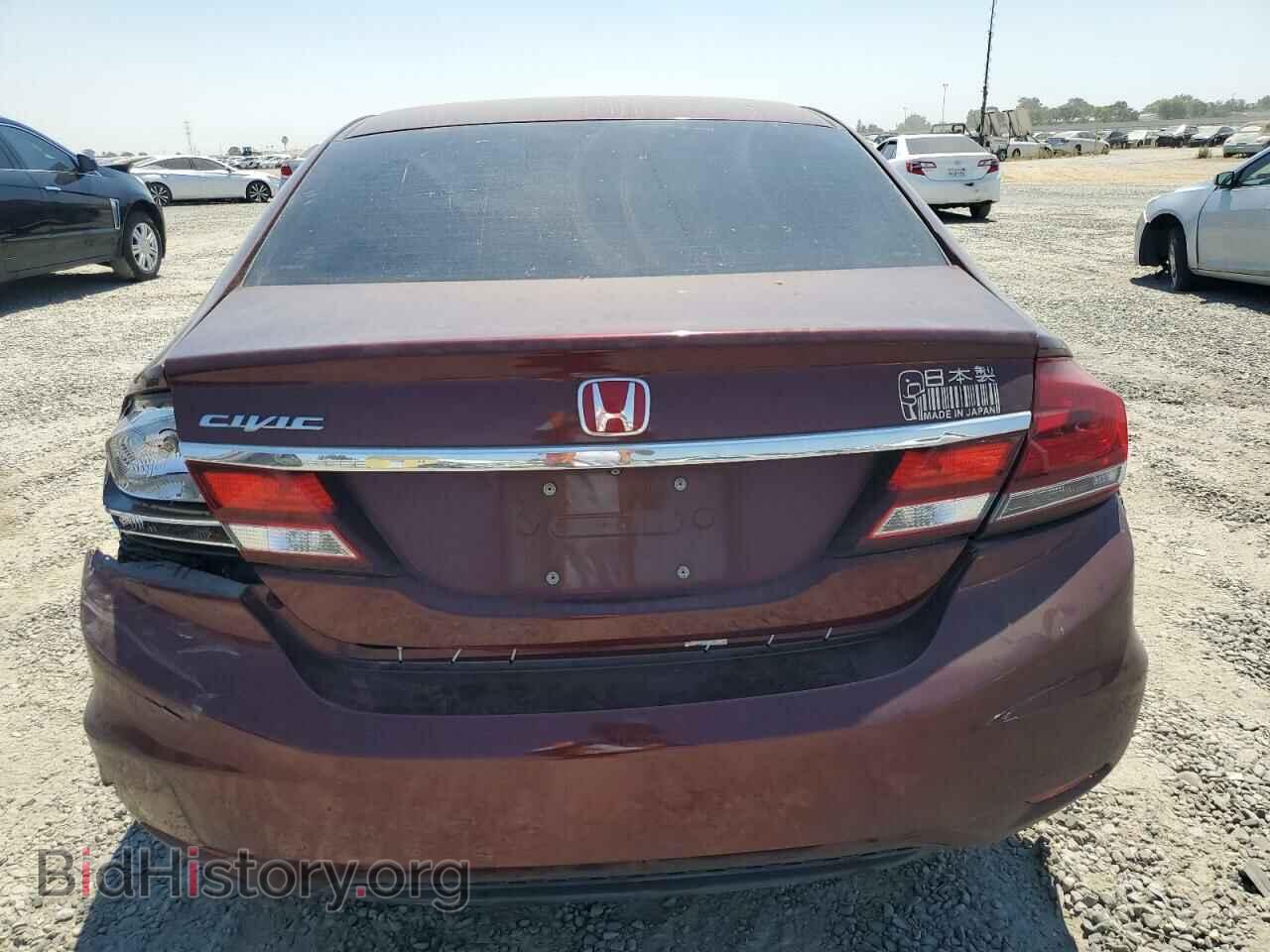 2013 HONDA CIVIC - VIN: 19XFB2F55DE257459 - Фото 6