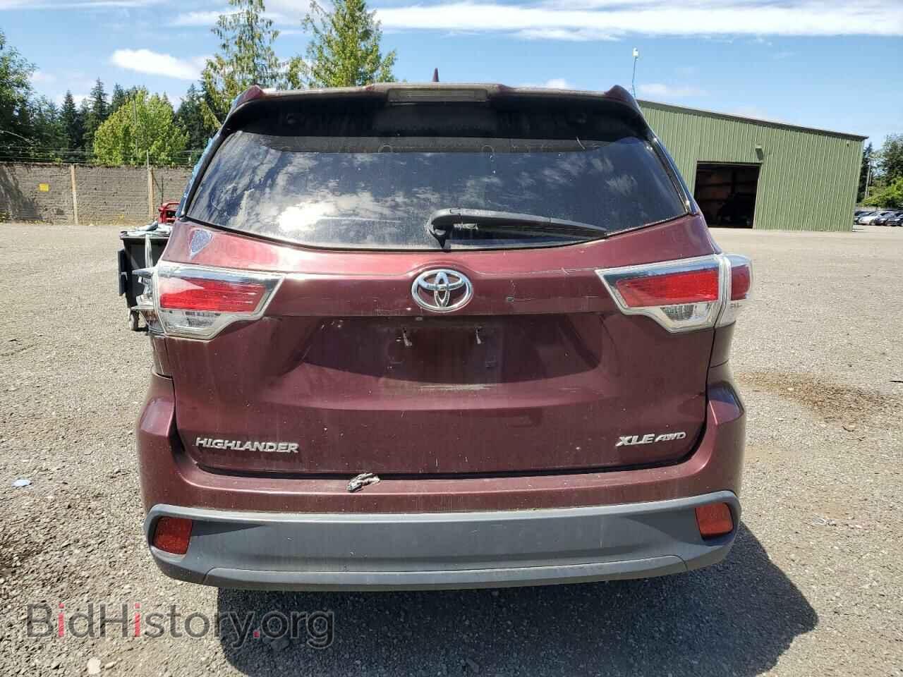 2015 TOYOTA HIGHLANDER - VIN: 5TDJKRFH9FS200820 - Фото 6