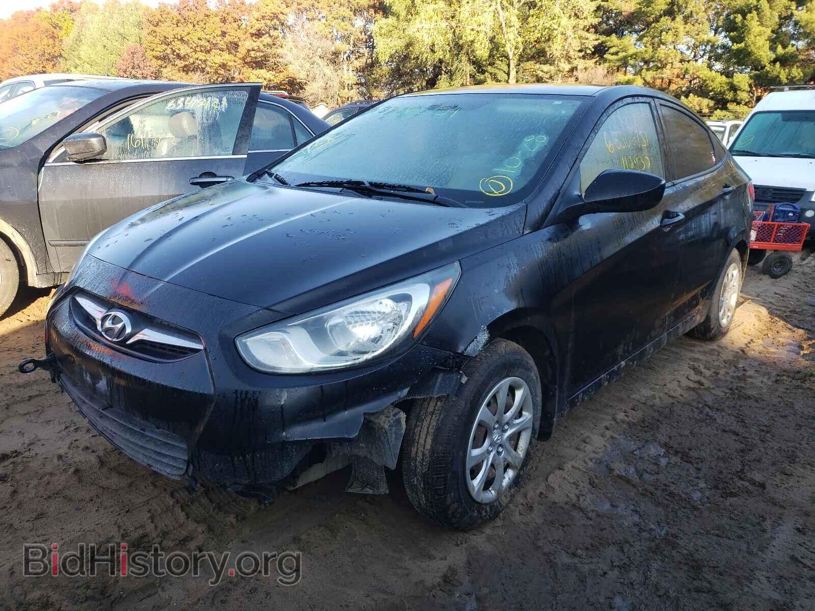 2013 HYUNDAI ACCENT - VIN: KMHCT4AE7DU284680 - Фото 2