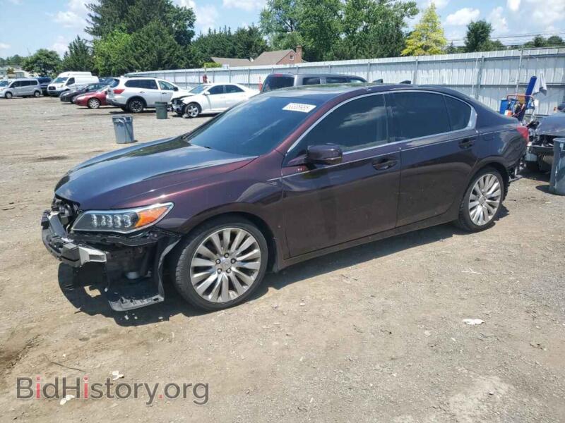 2014 Acura RLX Tech (VIN JH4KC1F52EC005830) — фото 1 из 12, Copart, повреждение: передняя часть