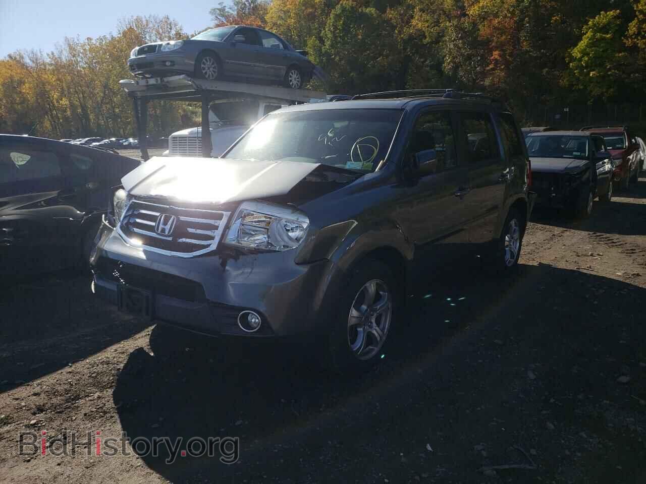 2012 HONDA PILOT - VIN: 5FNYF4H76CB044584 - Фото 2
