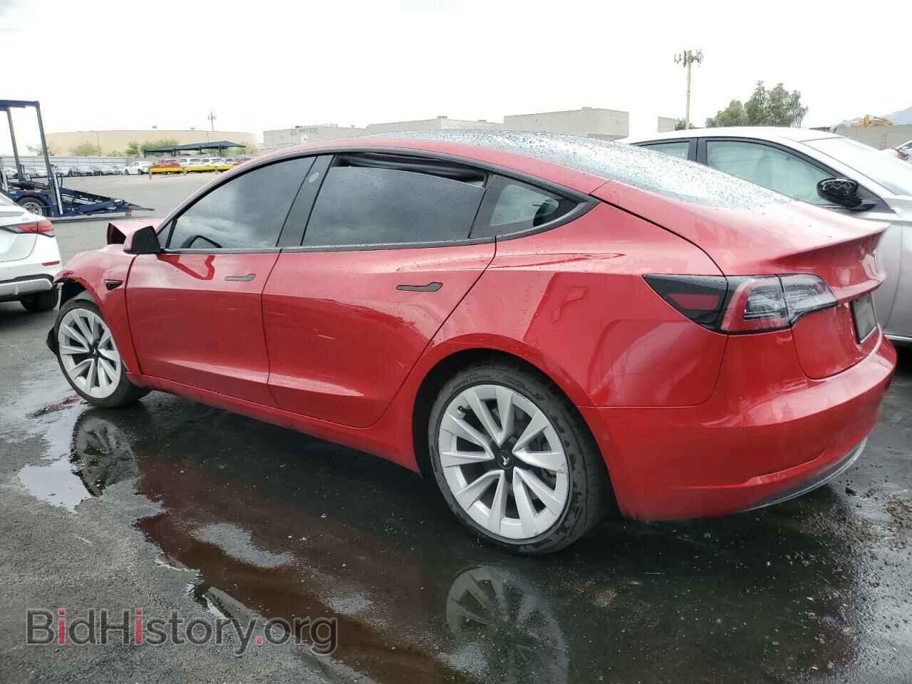 2022 TESLA MODEL 3 - VIN: 5YJ3E1EA0NF304833 - Фото 2