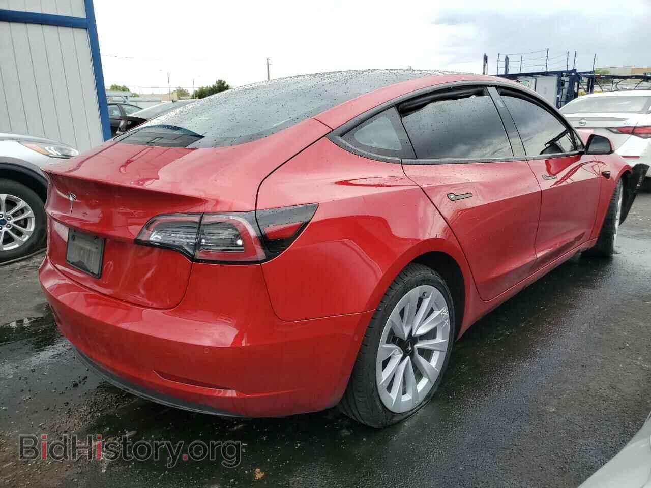 2022 TESLA MODEL 3 - VIN: 5YJ3E1EA0NF304833 - Фото 3