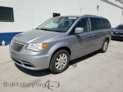 2014 Chrysler MINIVAN Touring, silver — VIN 2C4RC1BG9ER446496, Copart