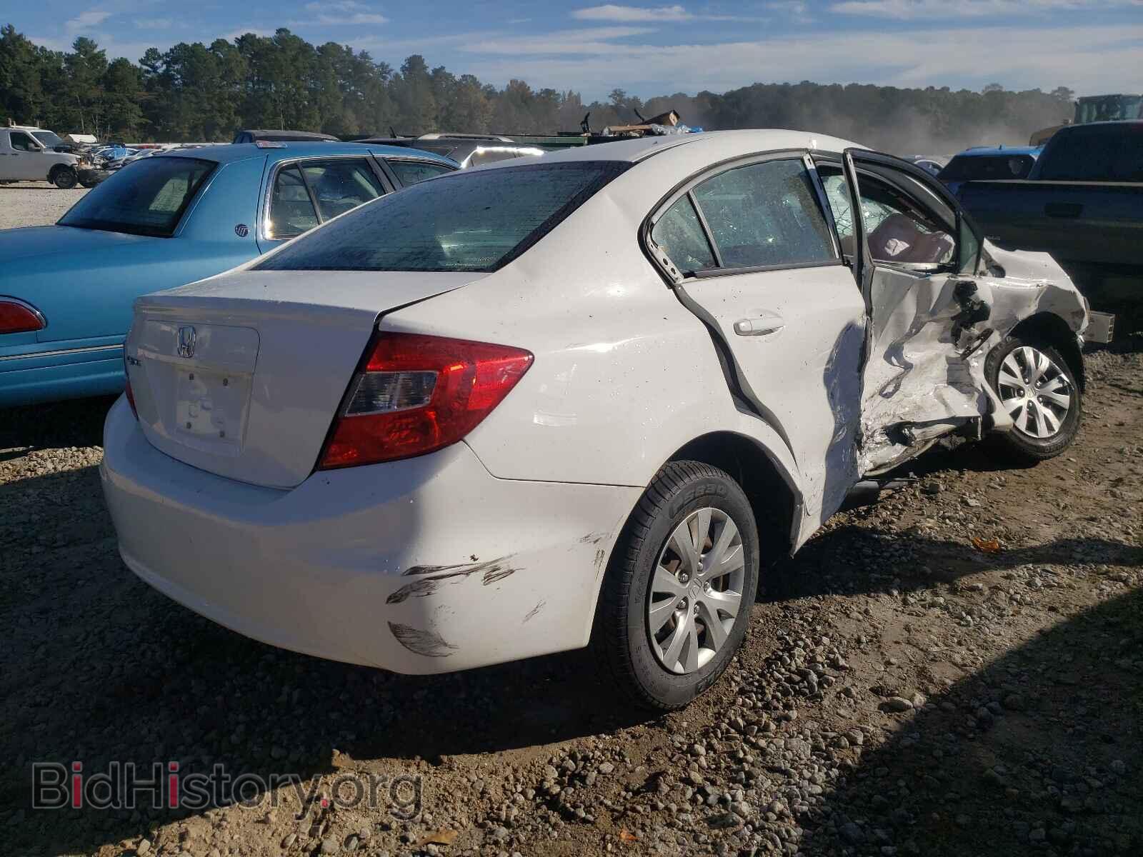 2012 HONDA CIVIC - VIN: 2HGFB2F56CH560979 - Фото 4
