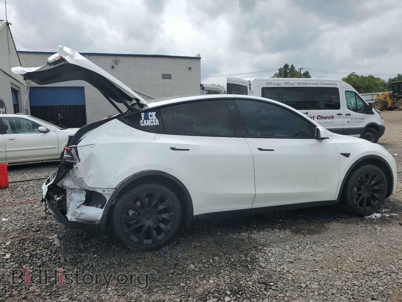 2022 TESLA MODEL Y - VIN: 7SAYGDEE5NF312028 - Фото 3