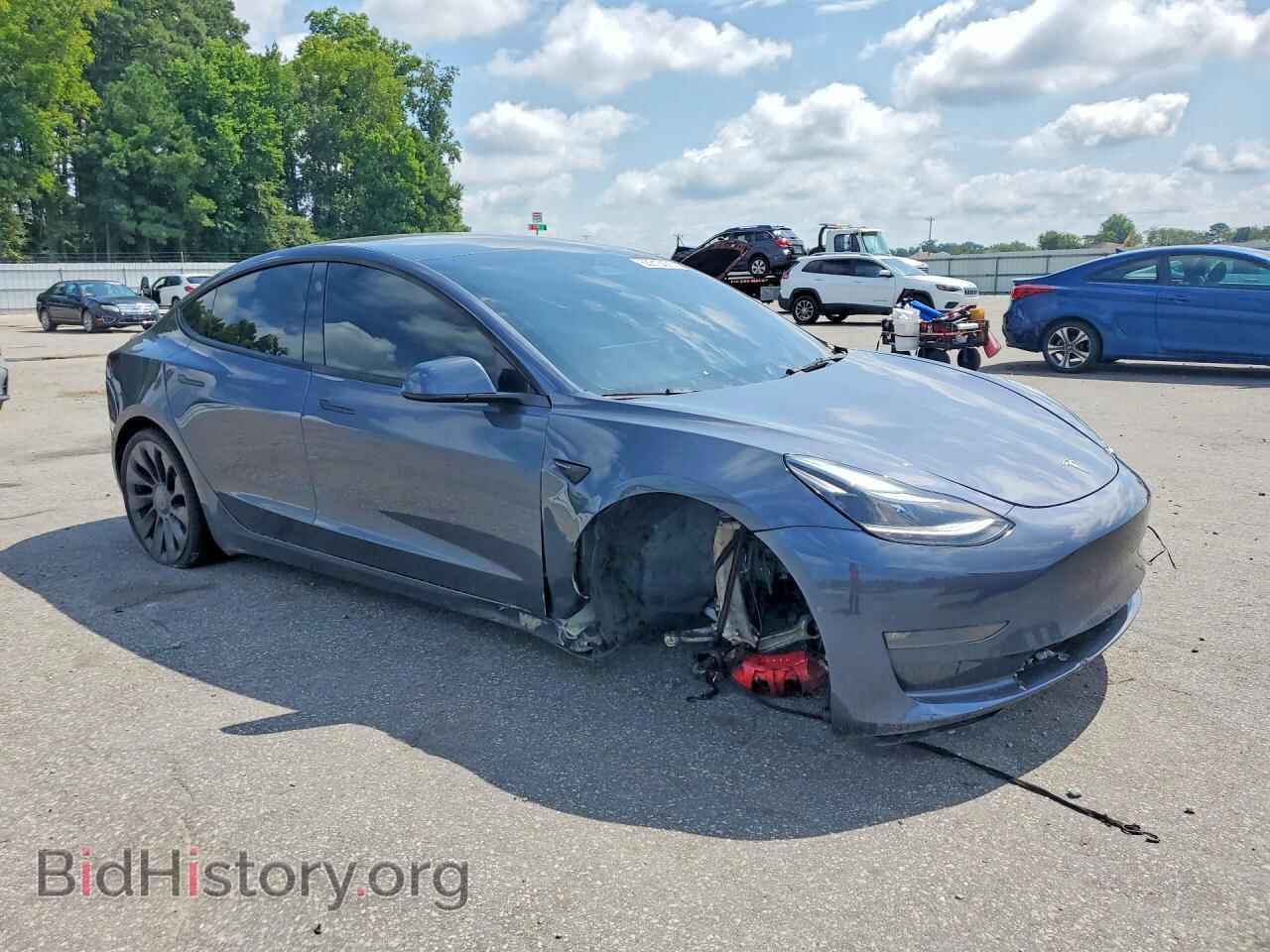 2022 TESLA MODEL 3 - VIN: 5YJ3E1EC3NF330277 - Фото 4