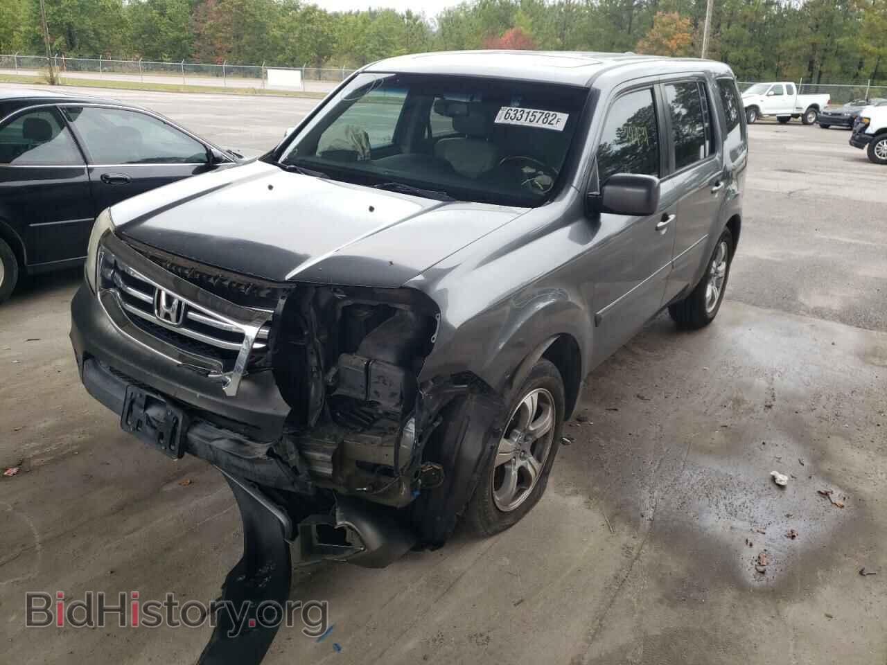 2012 HONDA PILOT - VIN: 5FNYF3H77CB022345 - Фото 2