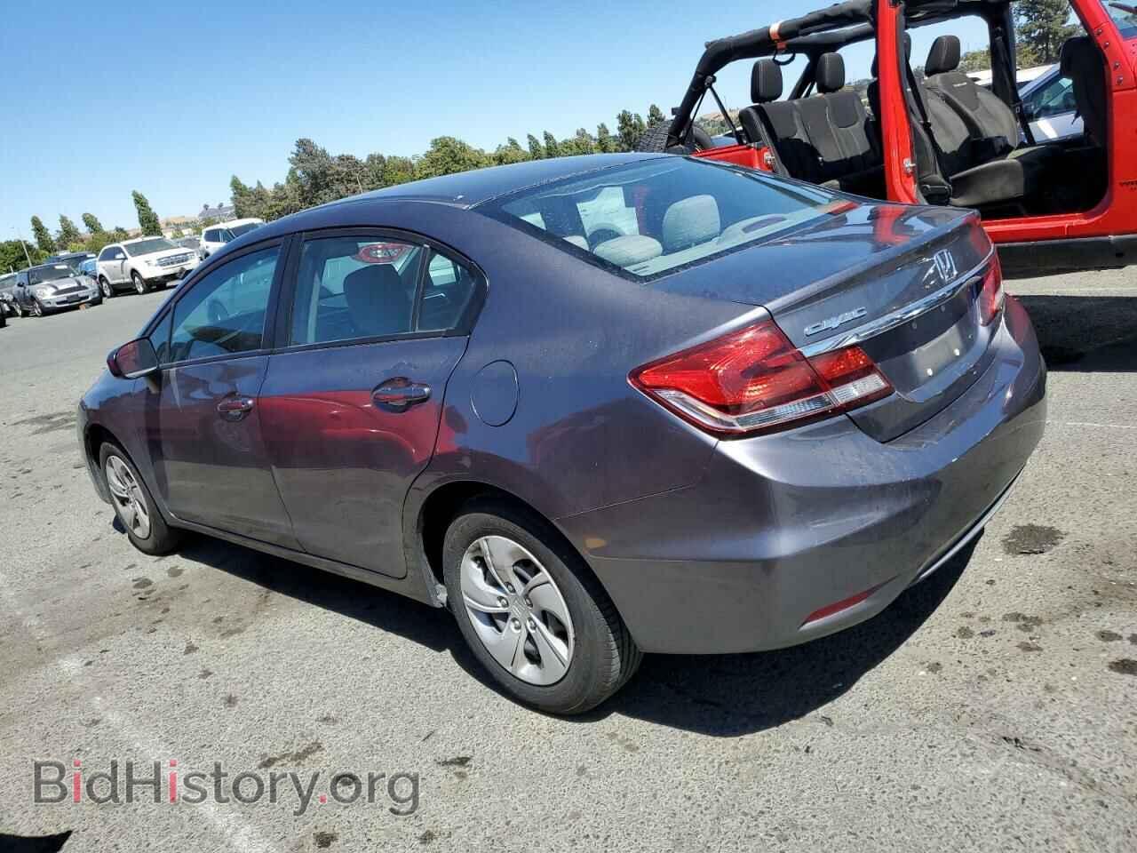 2014 HONDA CIVIC - VIN: 2HGFB2F50EH555313 - Фото 2