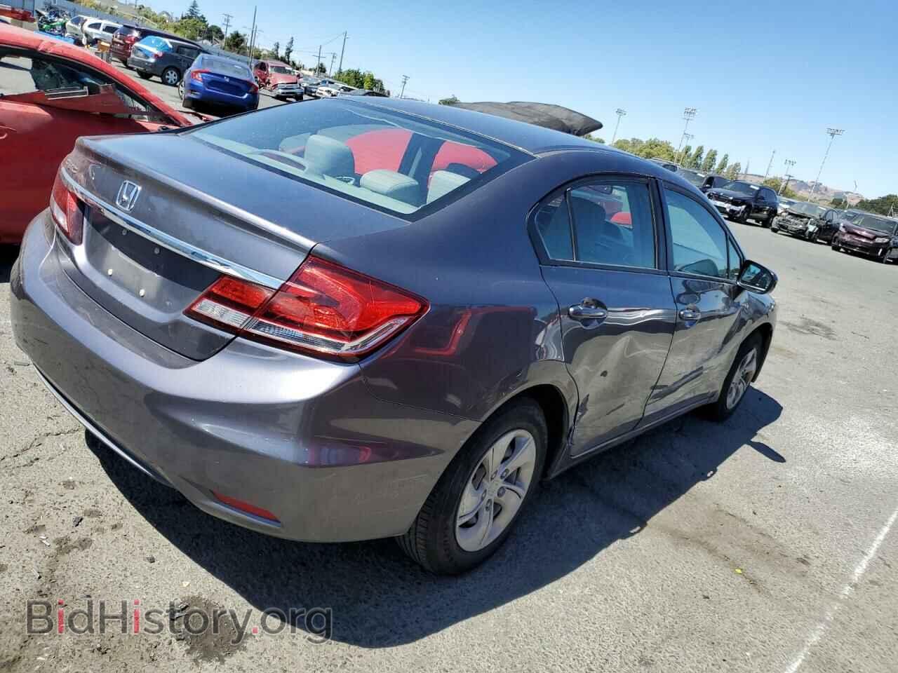 2014 HONDA CIVIC - VIN: 2HGFB2F50EH555313 - Фото 3