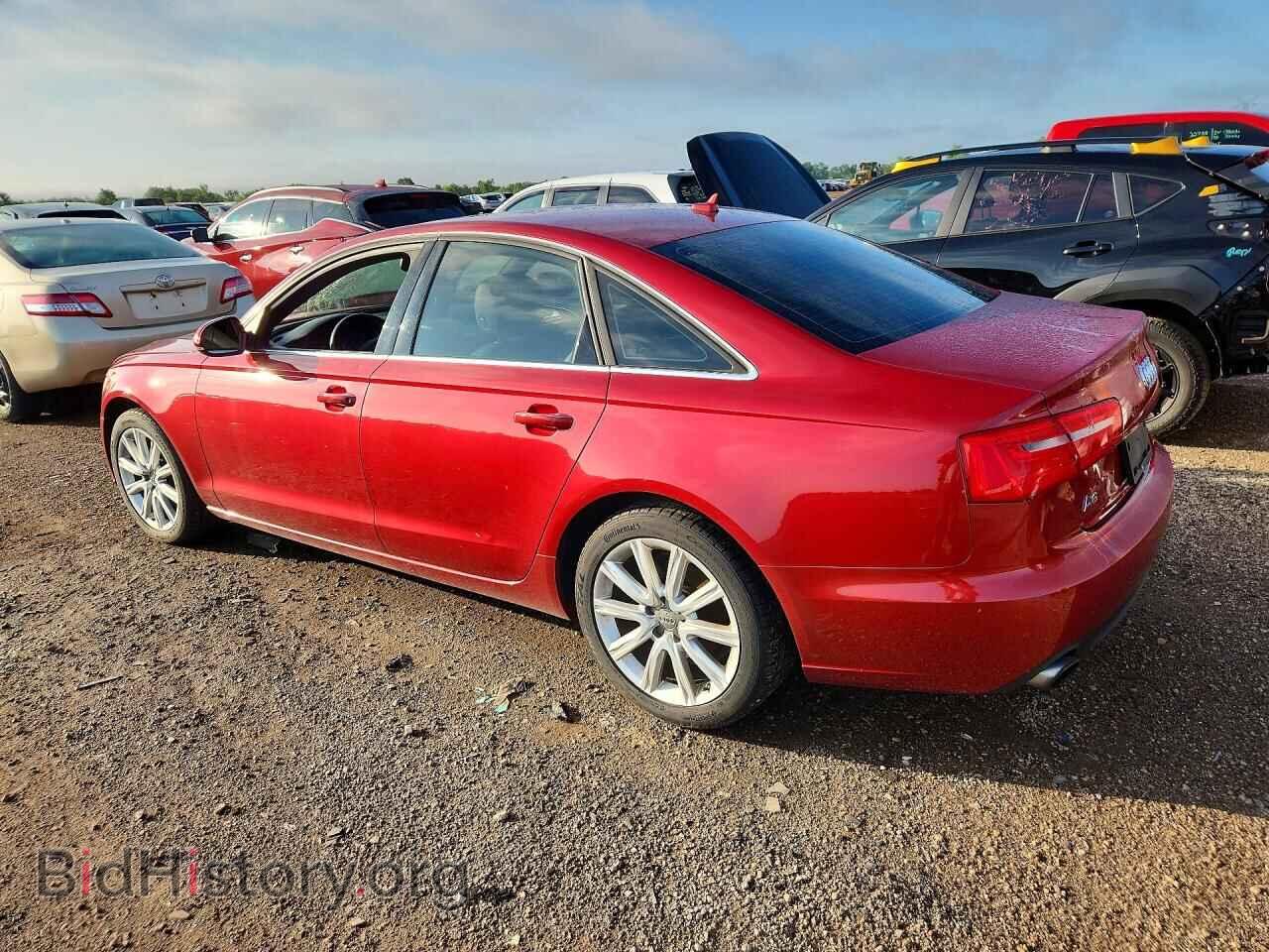 2013 AUDI A6 - VIN: WAUGFAFC1DN114910 - Photo 2