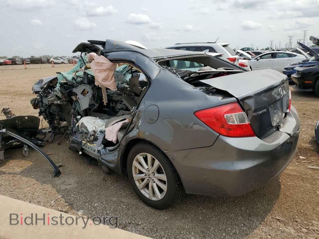 2012 HONDA CIVIC - VIN: 19XFB2F97CE037628 - Photo 2