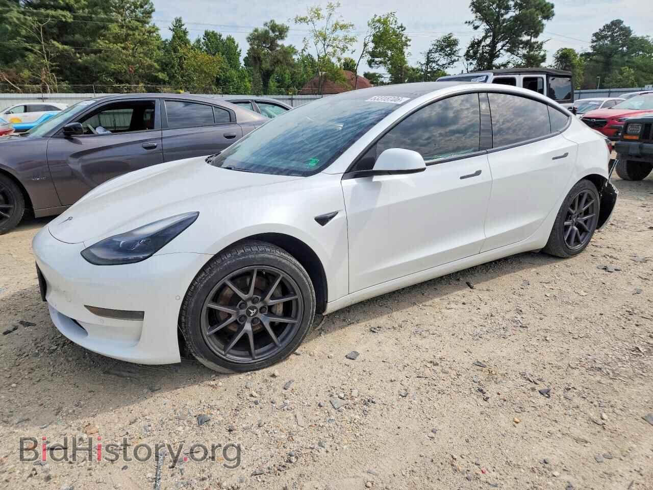Photo 5YJ3E1EA0MF986966 - TESLA MODEL 3 2021