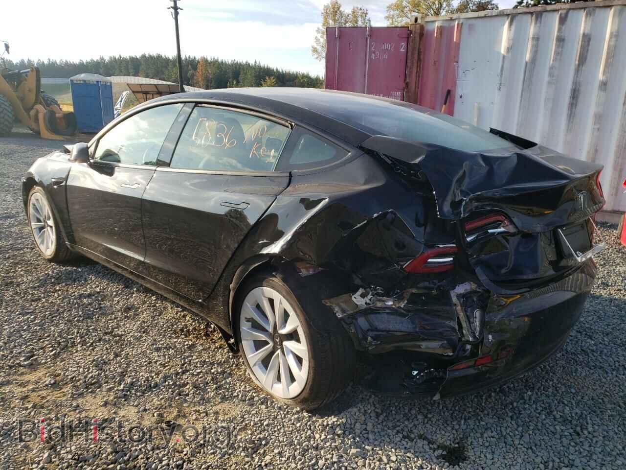 2022 TESLA MODEL 3 - VIN: 5YJ3E1EB2NF105047 - Фото 3