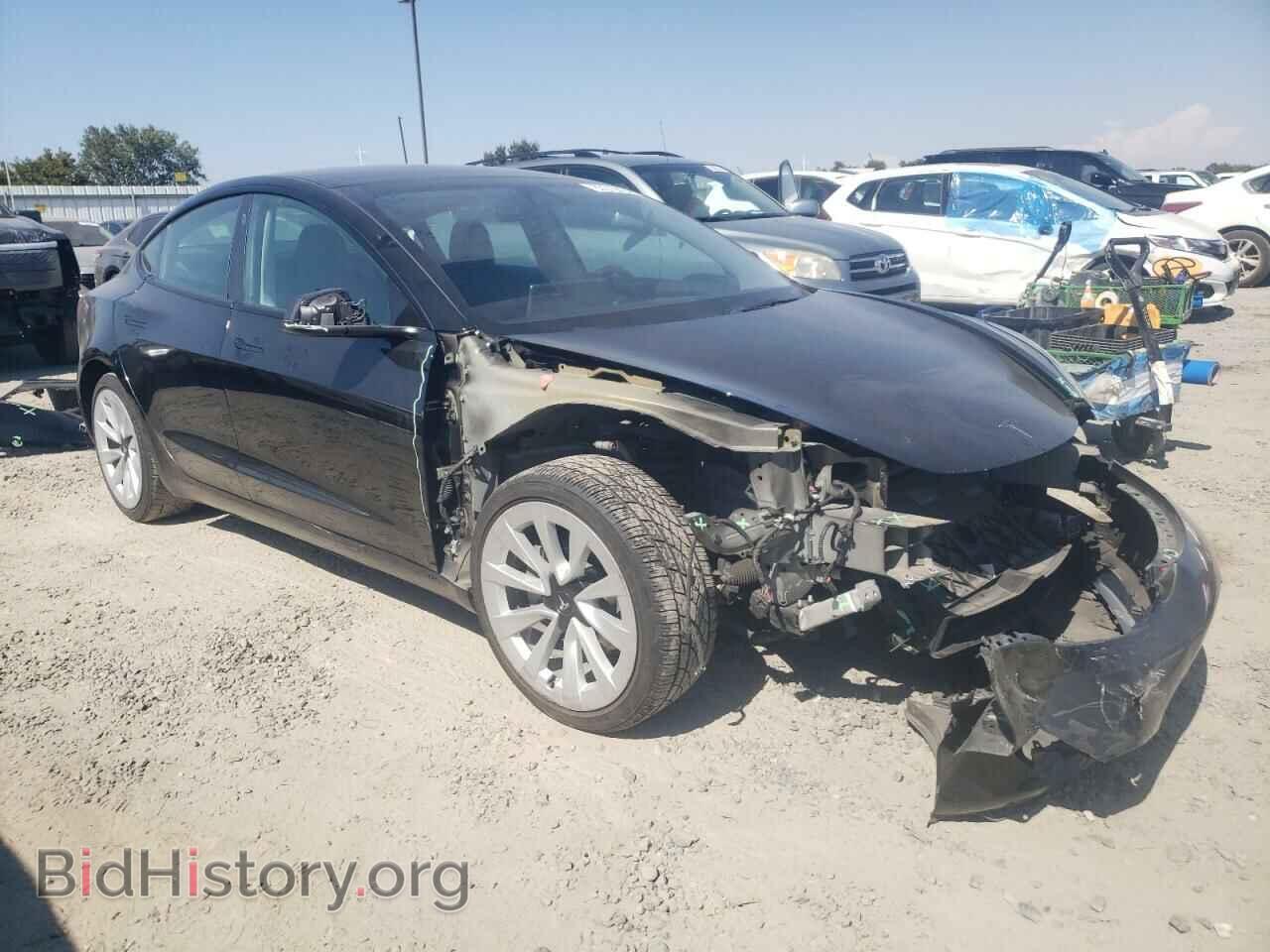 2022 TESLA MODEL 3 - VIN: 5YJ3E1EA8NF190483 - Photo 4