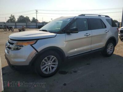 2012 Ford EXPLORER XLT, silver — VIN 1FMHK7D95CGA44520, Copart