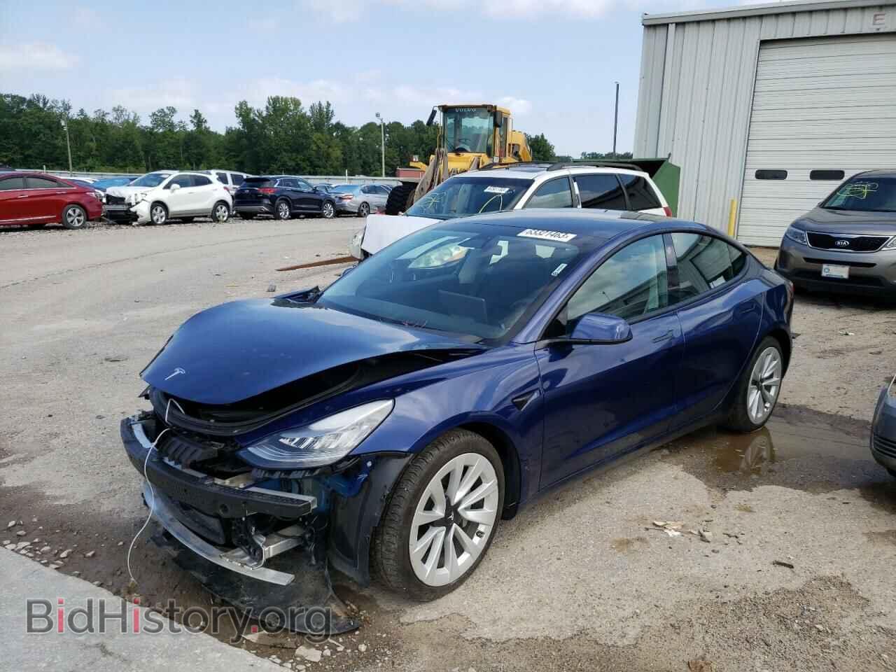 Photo 5YJ3E1EB9MF859738 - TESLA MODEL 3 2021