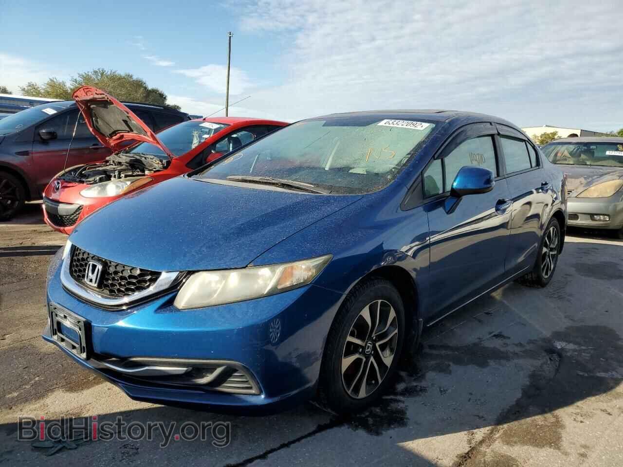 2013 HONDA CIVIC - VIN: 2HGFB2F83DH510679 - Фото 2