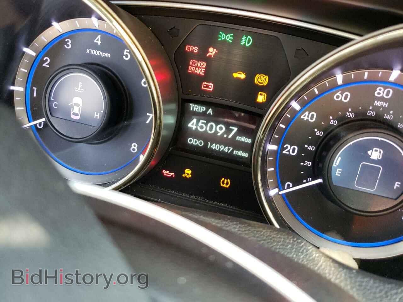 2013 HYUNDAI SONATA - VIN: 5NPEC4AC3DH709687 - Photo 9