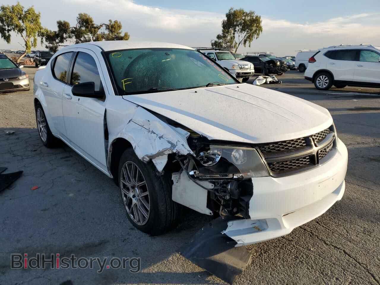 Фотография 1C3CDZAG8DN748994 - DODGE AVENGER 2013