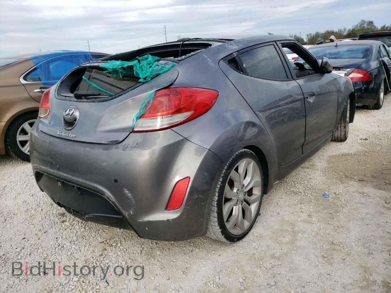 2013 HYUNDAI VELOSTER - VIN: KMHTC6AD2DU123799 - Фото 4