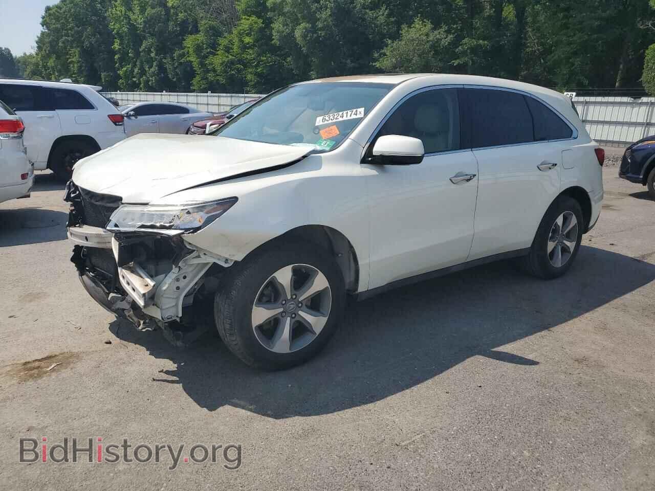 Фотография 5FRYD4H24EB032199 - ACURA MDX 2014
