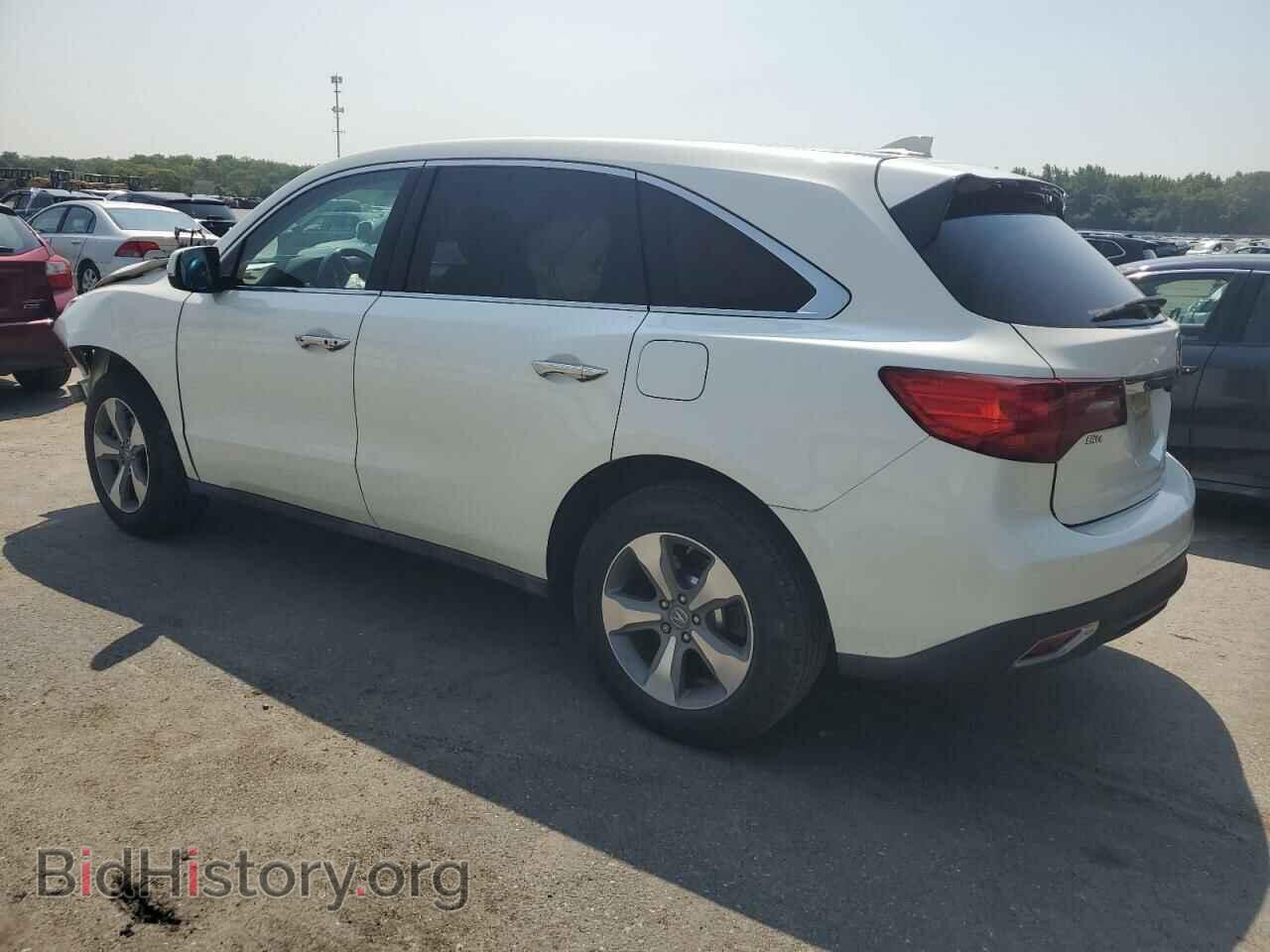 2014 ACURA MDX - VIN: 5FRYD4H24EB032199 - Фото 2