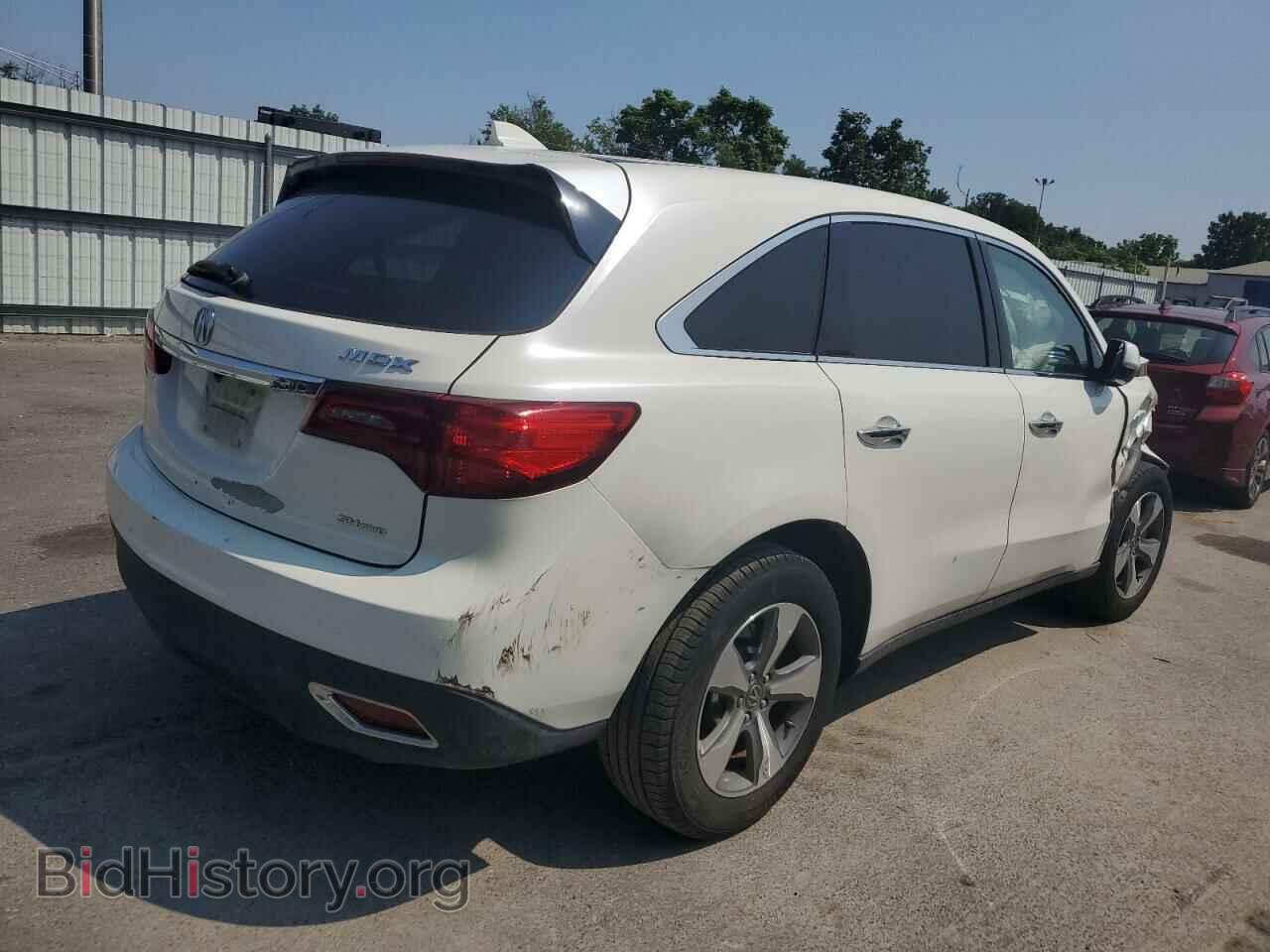 2014 ACURA MDX - VIN: 5FRYD4H24EB032199 - Фото 3