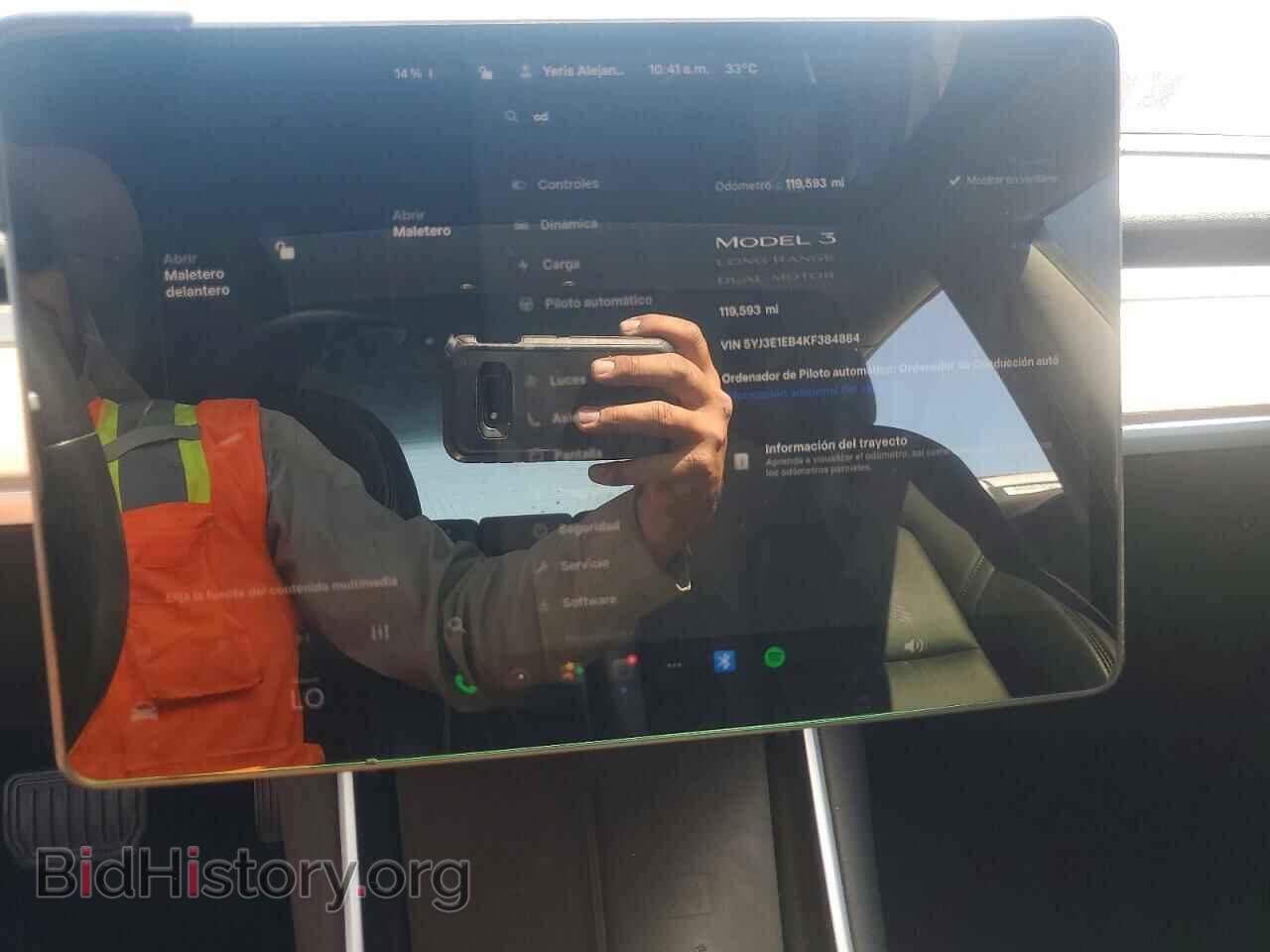 2019 TESLA MODEL 3 - VIN: 5YJ3E1EB4KF384884 - Photo 9