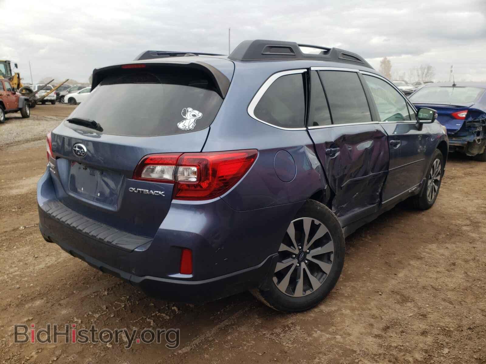 2015 SUBARU OUTBACK - VIN: 4S4BSBNC8F3344714 - Photo 4
