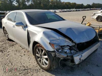 2008 Lexus LS460 LS 460, silver — VIN JTHBL46F485064512, Copart