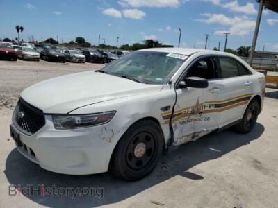 2018 Ford TAURUS Taurus POL, белый — VIN 1FAHP2MK5JG125581, Copart