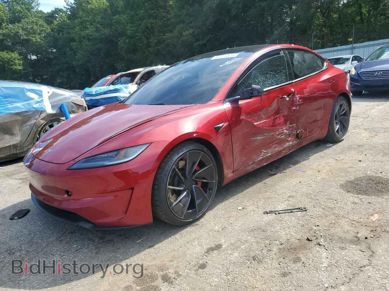 Photo 5YJ3E1ET1RF855375 - TESLA MODEL 3 2024