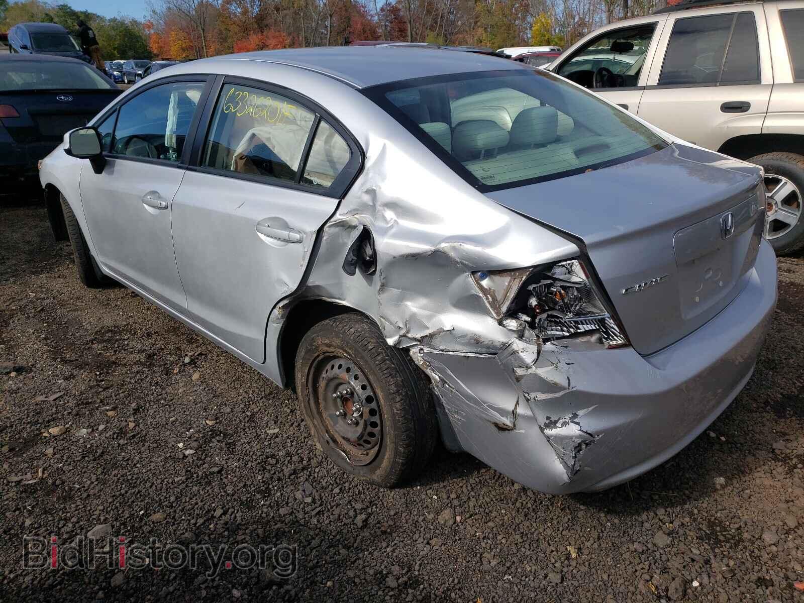 2012 HONDA CIVIC - VIN: 2HGFB2F51CH592352 - Photo 3