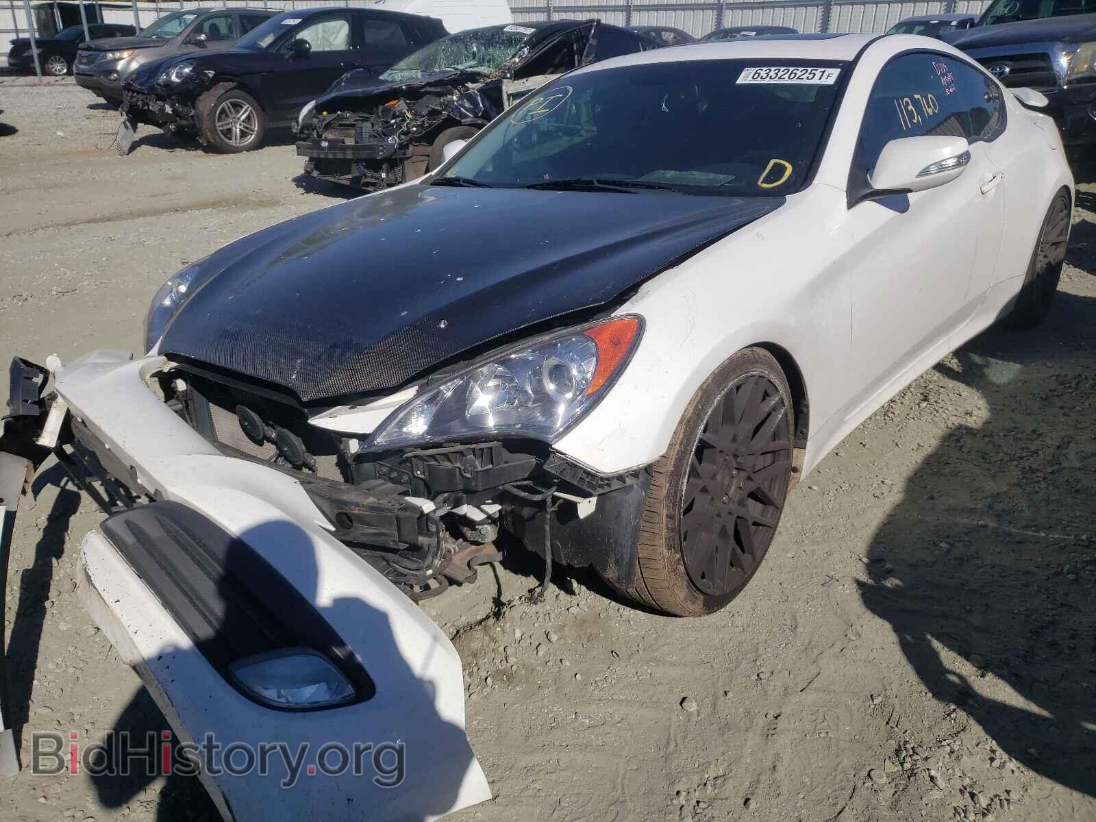 2012 HYUNDAI GENESIS - VIN: KMHHU6KH7CU079401 - Фото 2