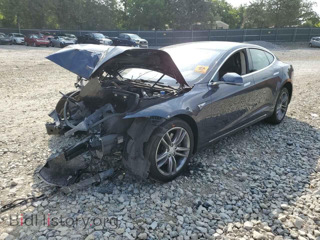 Фотография 5YJSA1H11EFP61296 - TESLA MODEL S 2014