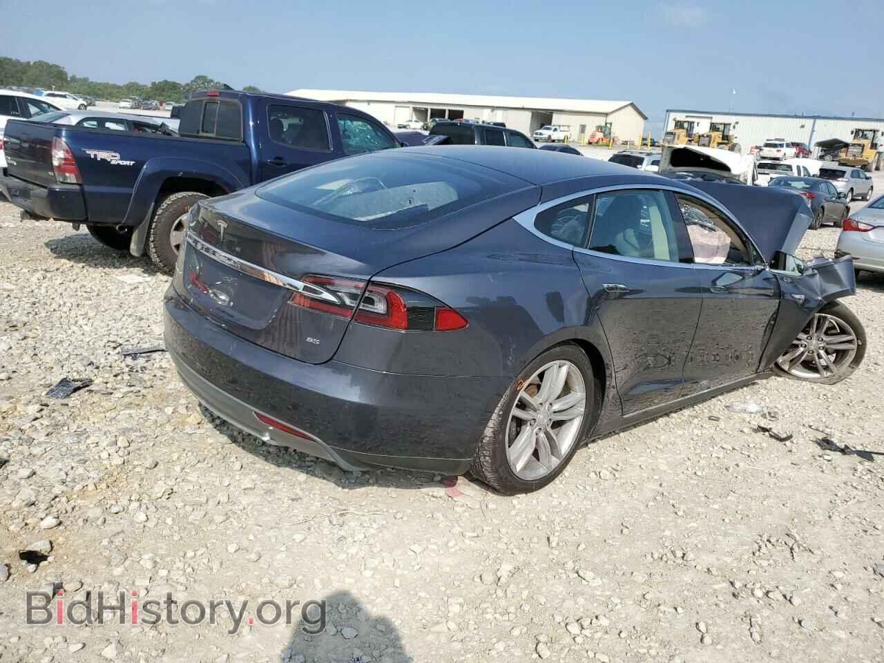 2014 TESLA MODEL S - VIN: 5YJSA1H11EFP61296 - Фото 3